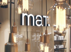 Интерьер магазина женской одежды "MAT" в Краснодаре